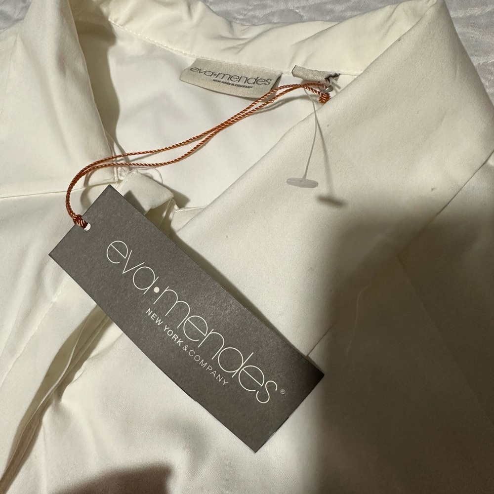 New York & Company Cream dress Eva Mendes small